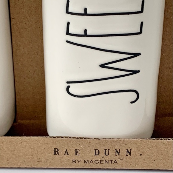 Rae Dunn HOME SWEET HOME Bud Vases - Picture 3 of 4